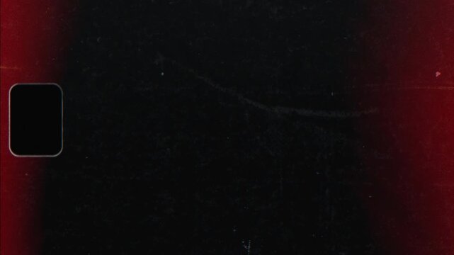 Film burn effect for transitions and footage with organic texture and distortion