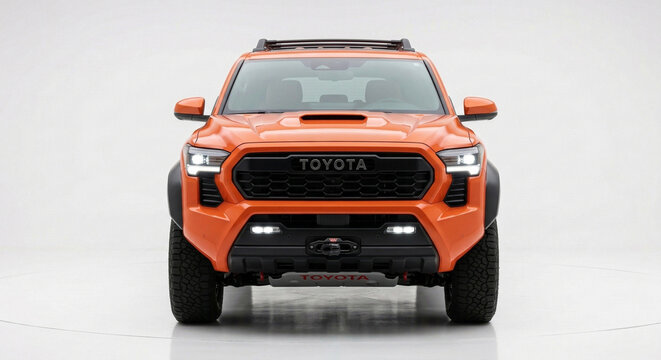 Toyota 4Runner SUV, Front View Studio Lighting