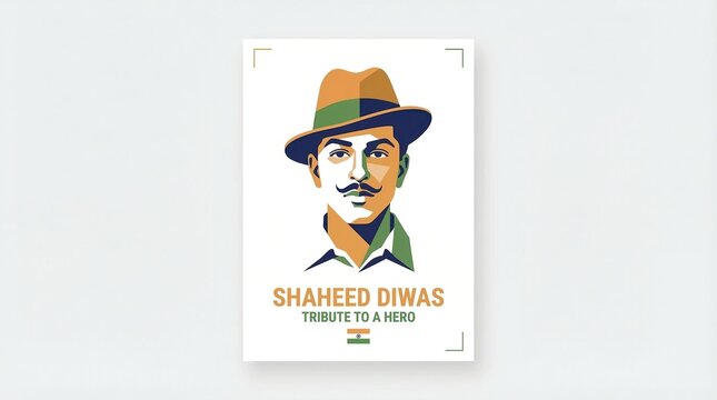 Shaheed Diwas 23 March Patriotic Tribute to Indian Freedom Fighters Bhagat Singh Rajguru Sukhdev Martyrs Day India