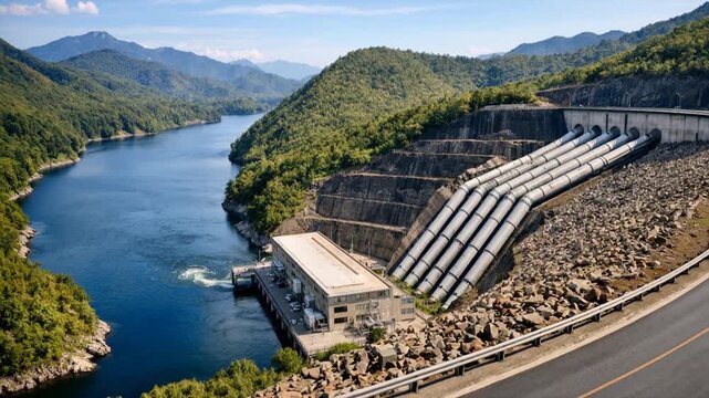 Industrial hydroelectric infrastructure