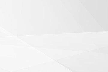 Obraz premium Abstract white and grey polygon background with clean geometric shapes, vector EPS 10.