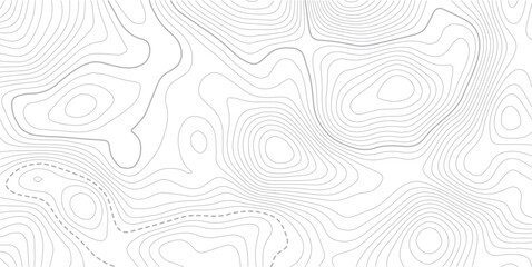 Vector geographic contour mounted map background.The stylized height of the topographic map contour in lines and contours isolated on transparent.Concept of simple geography and terrain .  © MDSOHEL