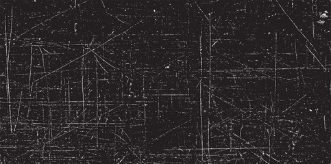 Scratches on black chalk board. © Nadejda