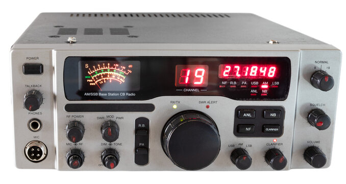 AM and SSB CB radio base station