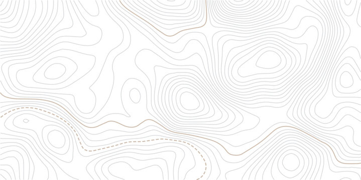 Vector geographic contour mounted map background.The stylized height of the topographic map contour in lines and contours isolated on transparent.Concept of simple geography and terrain .
