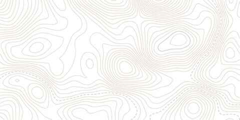 Vector geographic contour mounted map background.The stylized height of the topographic map contour in lines and contours isolated on transparent.Concept of simple geography and terrain .  © MDSOHEL