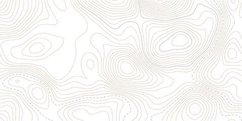 Vector geographic contour mounted map background.The stylized height of the topographic map contour in lines and contours isolated on transparent.Concept of simple geography and terrain .  © MDSOHEL