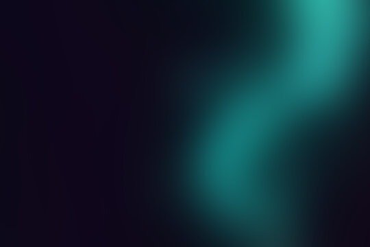 Deep dark background featuring a glowing teal light wave.