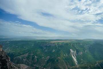 Fototapeta premium Mountain view from the top