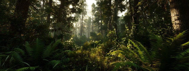 Obraz premium The net sustainability benefits include zero carbon negative forest nature, biodiversity diversity, and generational AI.
