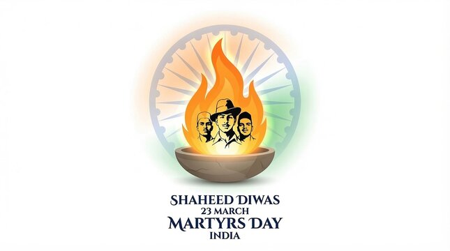 Shaheed Diwas Eternal Flame Tribute to Bhagat Singh Rajguru Sukhdev Martyrs Day India