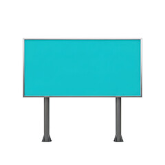 Obraz premium A rectangular bus stop sign with turquoise background and black text