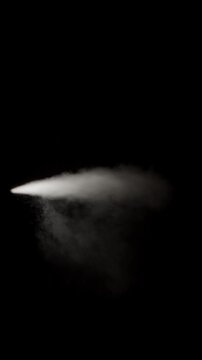 Furious steam with black background easy to blend into your compositions by by screen or add mode