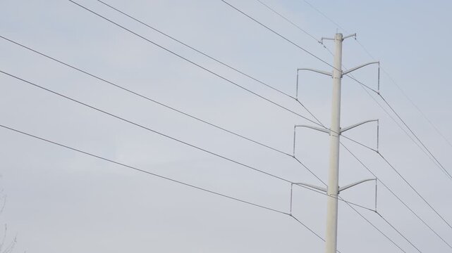 Power transmission pylons electrical grid infrastructure 