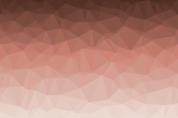 Obraz premium An earthy terracotta and peach gradient creates a rustic low poly geometric patterned background