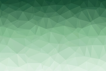 Obraz premium Deep forest green low poly pattern transitions smoothly creating a rich textured visual