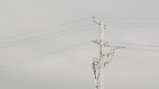 Power transmission pylons electrical grid infrastructure 