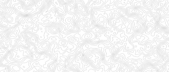 Topographic Contour Line Pattern Background Seamless Abstract Terrain Map Design For textures, and geographic or scientific themes. © MDRobin