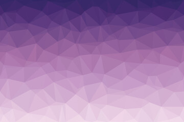 Fototapeta premium Royal purple and soft lavender create a mesmerizing geometric low poly gradient