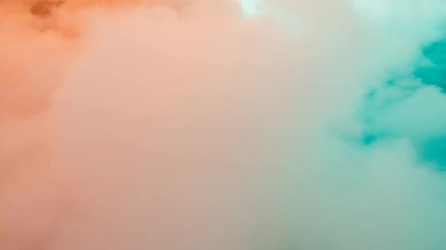 Atmospheric Mist with Multi-Speed Lateral Drift and Subtle Camera Zoom