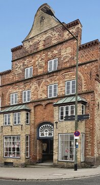 historisches Backsteinhaus in Flensburg