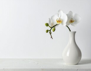 flowers in vase. Generative Image. Generative Image