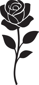 silhouette Vector flawer 