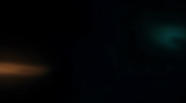 Vibrant abstract scene with glowing lights in dark background
