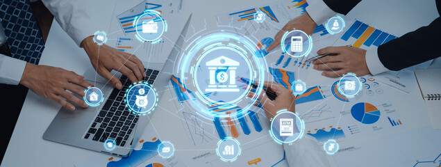 Finance icons show banking, finance investment, and financial planning. Finance supports money management, growth, savings, and business finance strategy. Entice