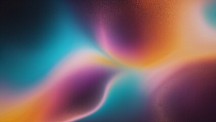 Obraz premium Colorful flowing shapes create a dynamic abstract visual experience.