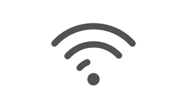 Broken WiFi Icon Symbolizing No Wifi Signal and Connection Loss