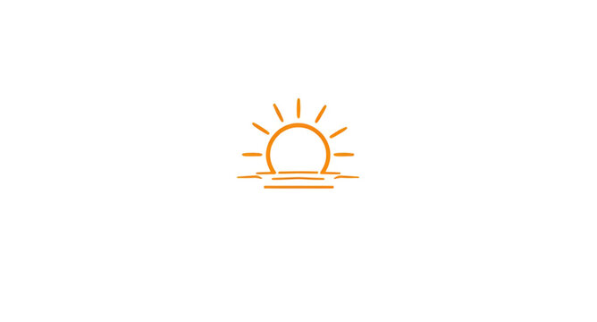 coastalemblem, sunoceanlogo, sun, ocean, waves, logo, minimalist, seaside, beach, water, marine, coastal, horizon, nature, emblem, vector, illustration