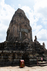 Fototapeta premium Pre rup temple preserving ancient khmer architecture in angkor