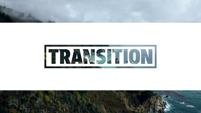 Transition with Text Animations
