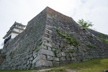 Marugame Castle, Kagawa, a famous landmark