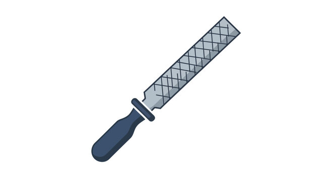 Sharp Knife Illustration.