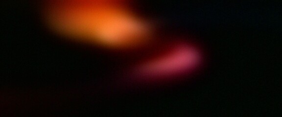 Fototapeta premium Glowing light neon gradient flow on black background 4K. Blurred lights. Flashes on dark backdrop for cover, technology banner, web design. Flowing motion. Fluid animation. Grainy noise