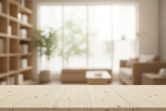 empty room with wooden floor and wall