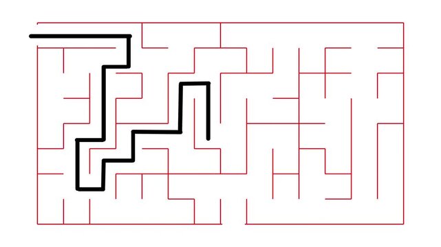 maze find the path puzzle leisure activity 