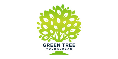 Big tree logo design inspiration, for nature, landscape