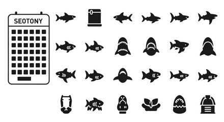 Obraz premium Modern minimalist film and cinema icons. Includes classic movie reels, film strips, and vintage camera symbols, perfect for diverse multimedia graphic design projects