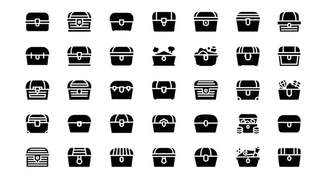 Collection of various computer mouse icons and abstract circular shapes illustrating technology and design