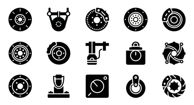 A Collection of Mailbox Icons in Various Designs and Styles