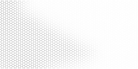 Abstract Geometric Triangles Pattern. Hipster Fashion Design Print Triangle Pattern. Halftone Effect Background. Black and White Arrows Pointing Left and Right.