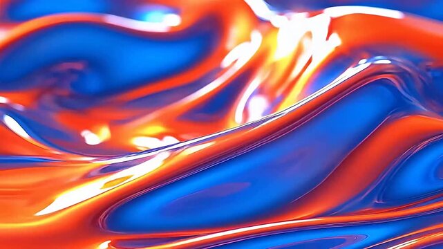Technology liquid metal abstract 
background