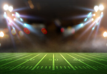 Fototapeta premium american football stadium 3d 