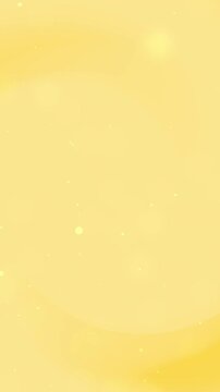 Soft yellow gradient backdrop with glowing light particles. Ideal for adding warmth and tranquility to designs like greeting cards.