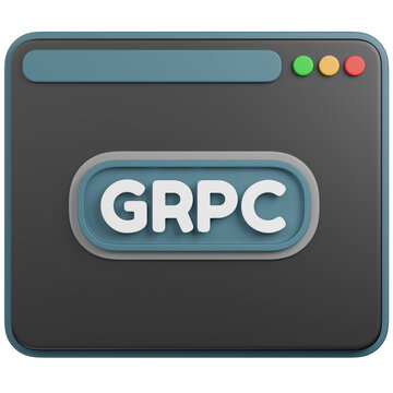 3D RENDER gRPC Protocol Browser Window Icon