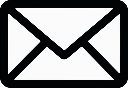 Envelope icon for send and outgoing message actions