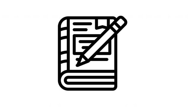 knowledge animated icon